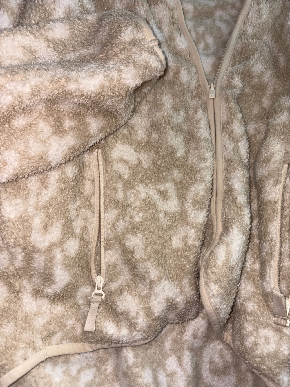 All in Motion Women's Sherpa Cropped Jacket Size M - Picture 7 of 17